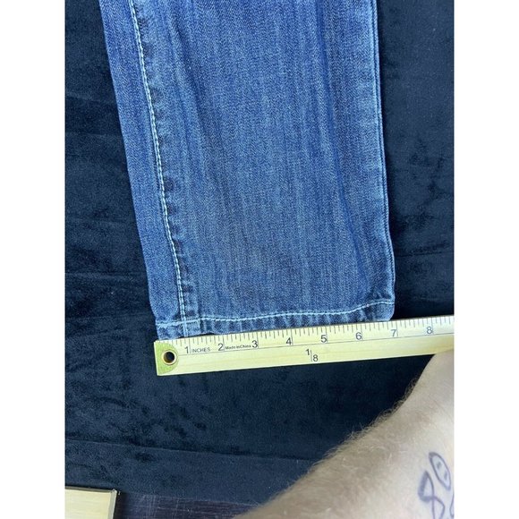 Fe Foeyal Mens Blue Denim Jeans Pants Straight Leg Size 30 - Picture 9 of 14